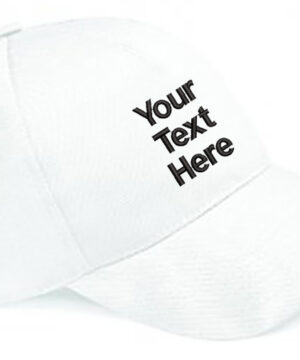Personalised White Classic Cap